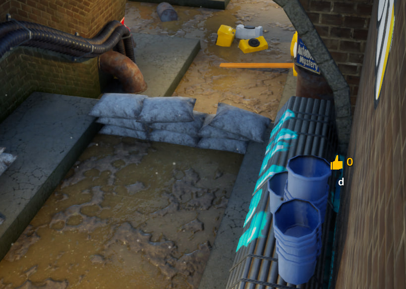 MECCHA CHAMELEON Sewer — Shadow Practice scene study 11
